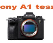 Sony A1 teszt